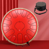 Hluru 15 Notes Glucophone Steel Tongue Drum 13