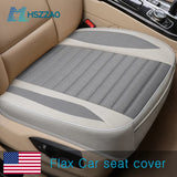 Car Seat Cover,Flax Cushion Seasons Universal Breathable For