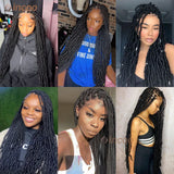 40 Inch Full Lace Front Braided Wigs Butterfly