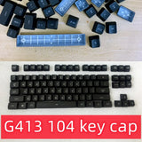 Single replacement keycaps or complete104 keycaps for Logitech