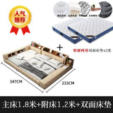 Parent child bed, second family, leather , master