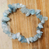 Stretch Natural 5-8mm Chips Bead Bracelet Healing Crystal