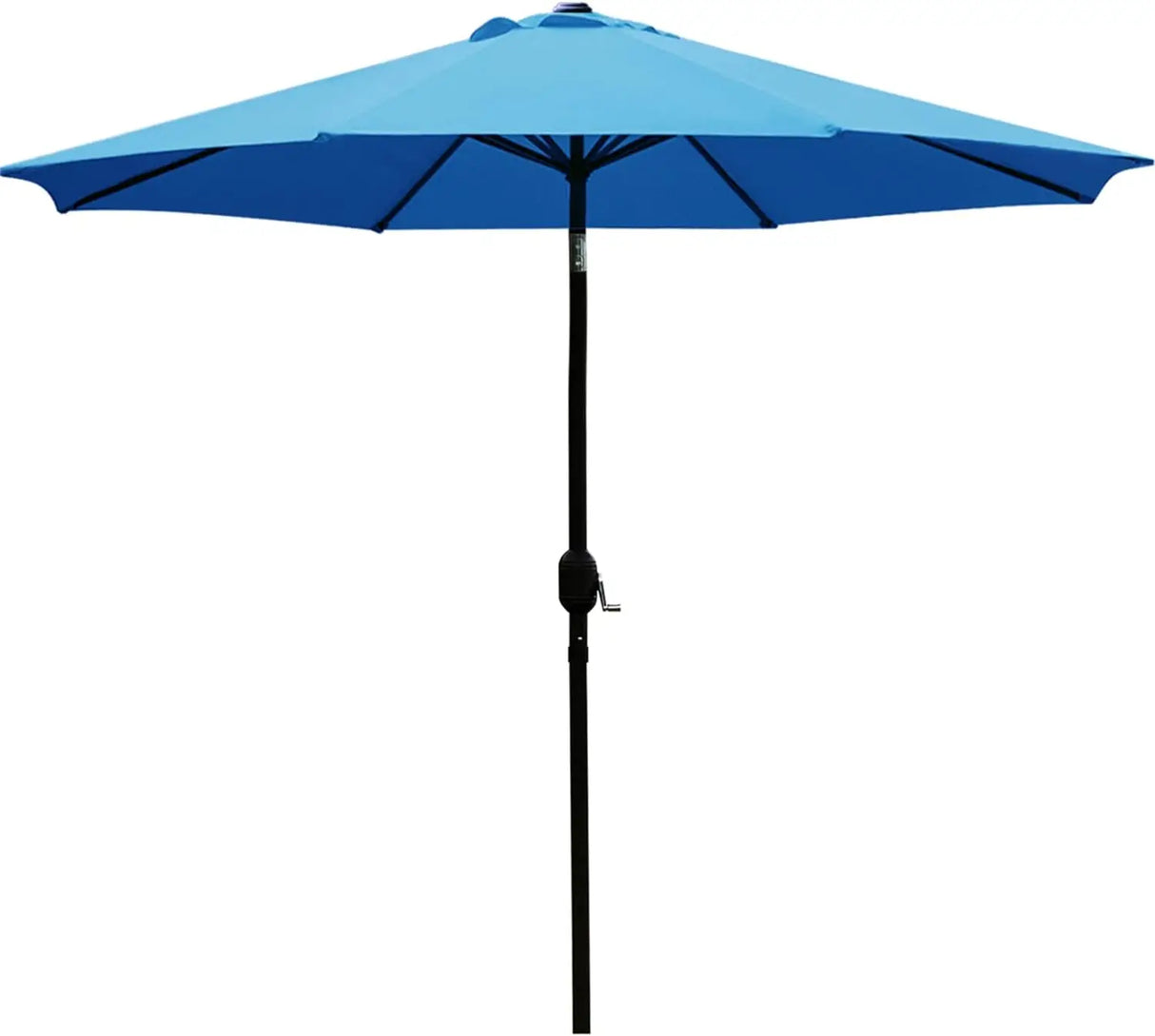 9' Patio Umbrella Outdoor Table Umbrella with 8