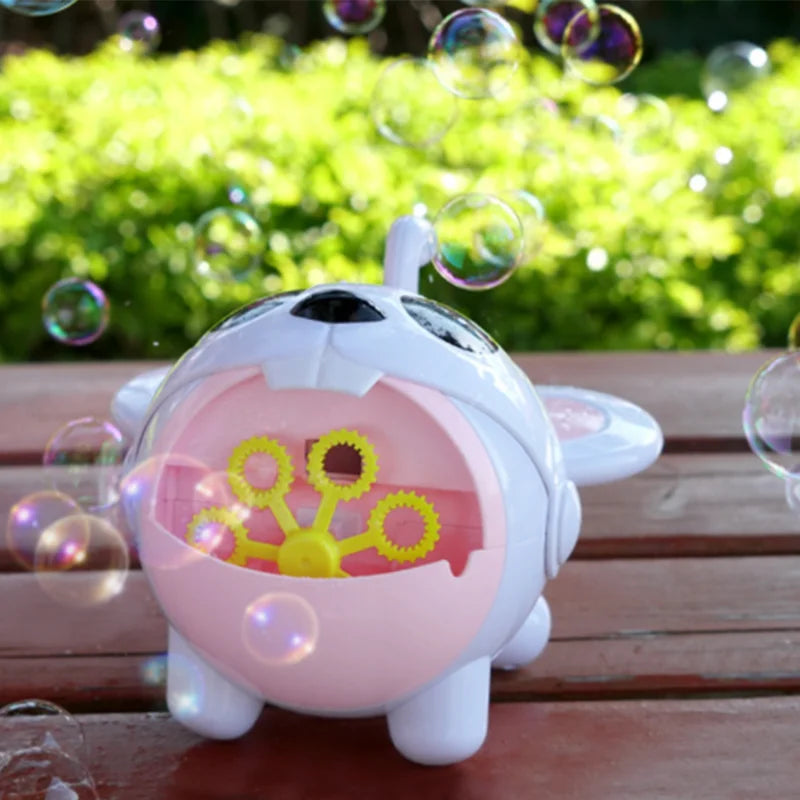 Electric Bubble Machine Automatic Cartoon Mouse Soap Bubble