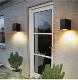 LED Outdoor Wall Lamps Adjustable Fold Lighting Fixture