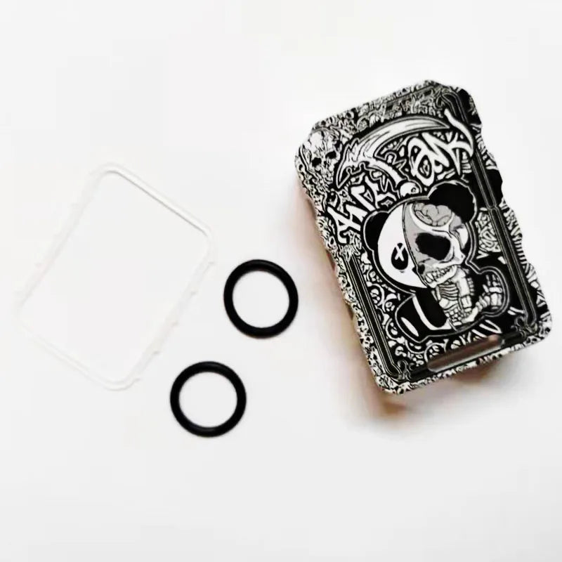 Motorcycle accessories YFTK Mnch King Duck Crystal Engraved