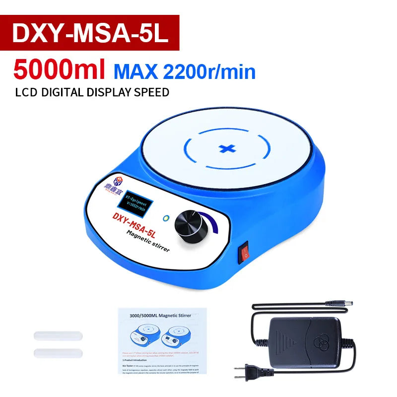 Xin Tester Magnetic Stirrer, LED Digital Magnetic Mixer,