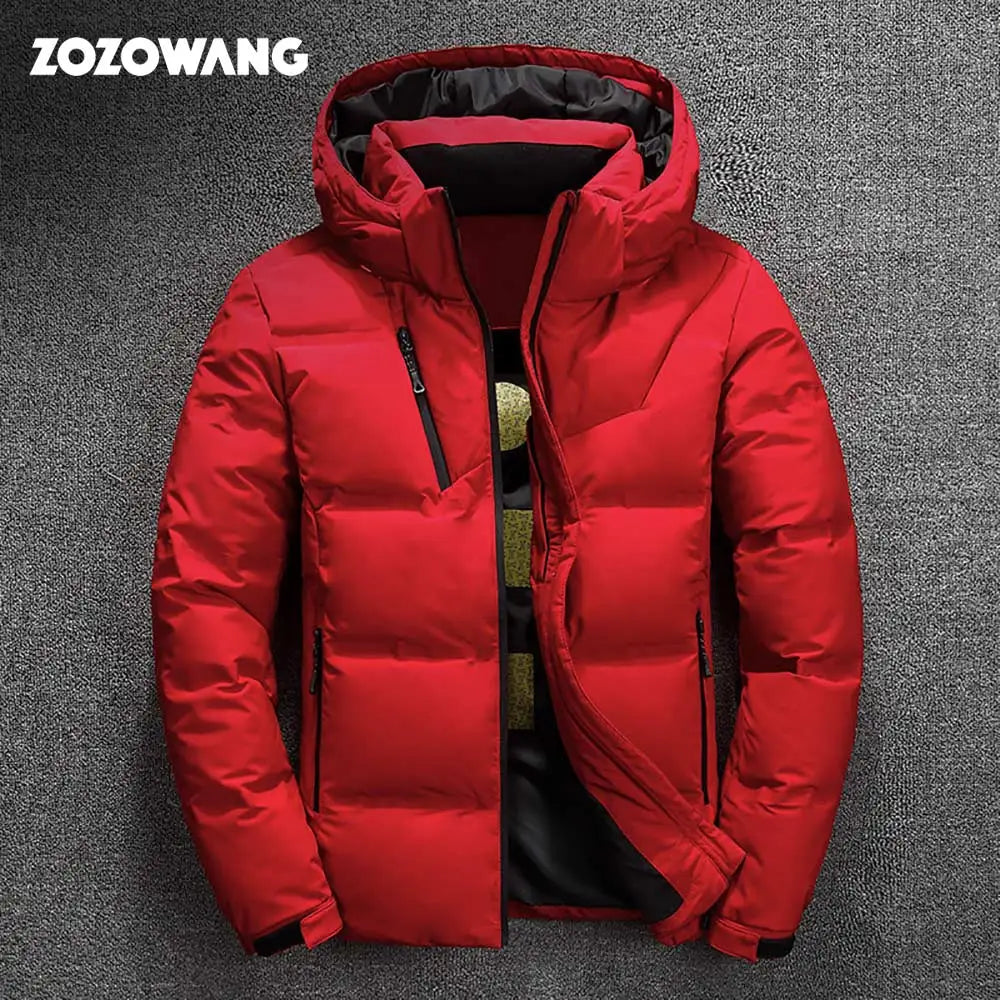 ZOZOWANG High Quality White Duck Thick Down Jacket