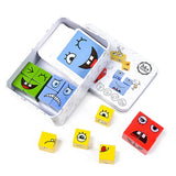 Face Changing Building Blocks Iron box Set Face