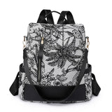 New Multifunction Backpack Women Waterproof Oxford Bagpack Female