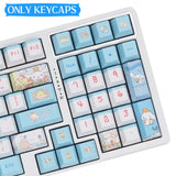 Yugui Dog Cute Key Caps Replaceable Cherry Profile