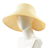 Large Eaves Beach Sunhat Woven Straw Hat Summer