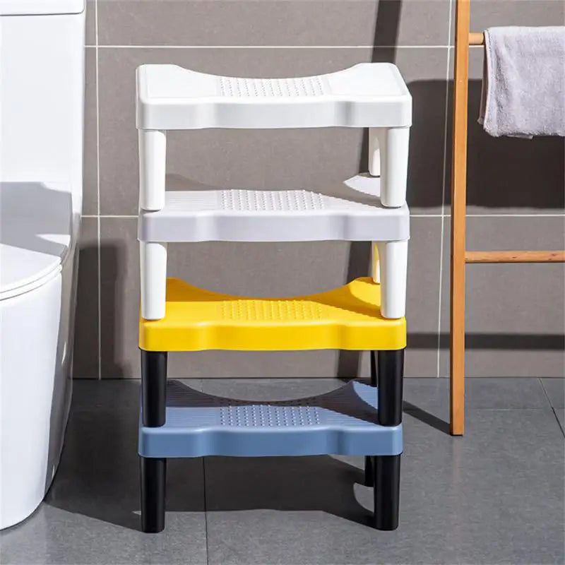 1pcs Poop Stool Toilet Step Stool Non-slip Portable