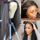 Kinky Straight Wig 360 Glueless Full Lace Wig