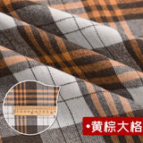 Yarn Dyed Soft Thickening Grinding Wool Plaid Fabric