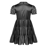 Mens Sissy Crossdress Dress Maid Servant Uniform Halloween