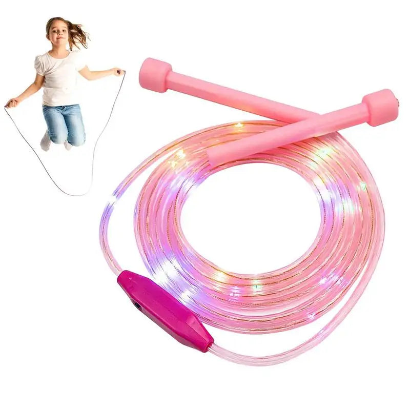 LED Colorful Light Children Skipping Rope Exercise Jumping