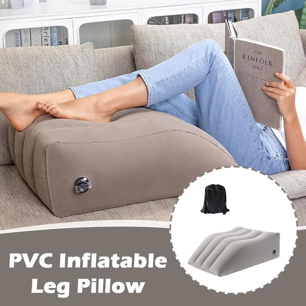 Portable Inflatable Elevation Wedge Leg Foot Pillow Elevation