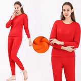 Men Thermal Underwear Set Unisex Winter Warm Underwear
