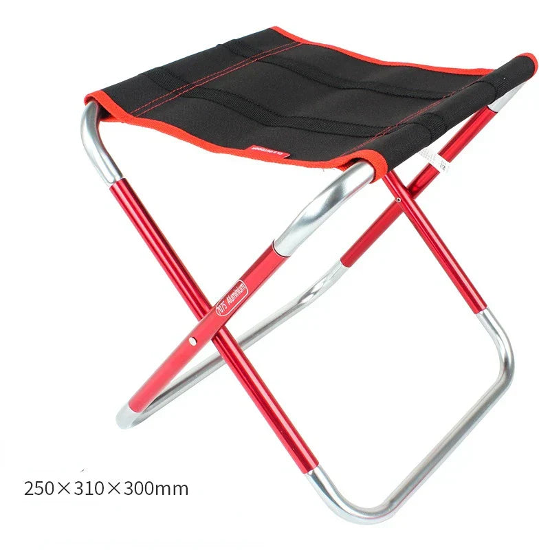 Folding Stool Large 7075 Aluminum Alloy Outdoor Portable