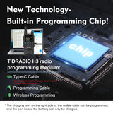 TIDRADIO H3 Walkie Talkie Phone APP Wireless Programming