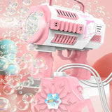 Automatic Bubble Gun 12hole with Large Backpack Summer
