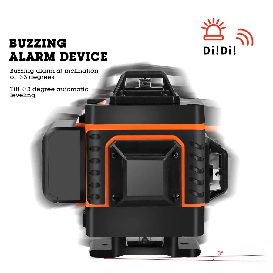 Laser Level 12/16 lines green line 3D/4D Self-Leveling