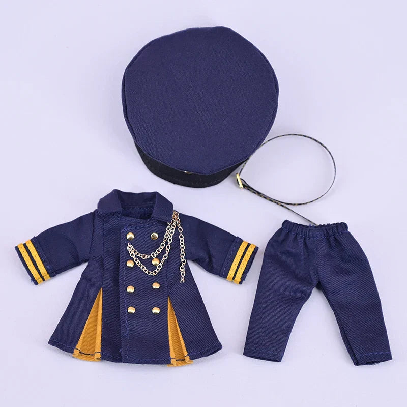 Ob11 Doll Skirt Style Uniforms Coats Clothes Doll
