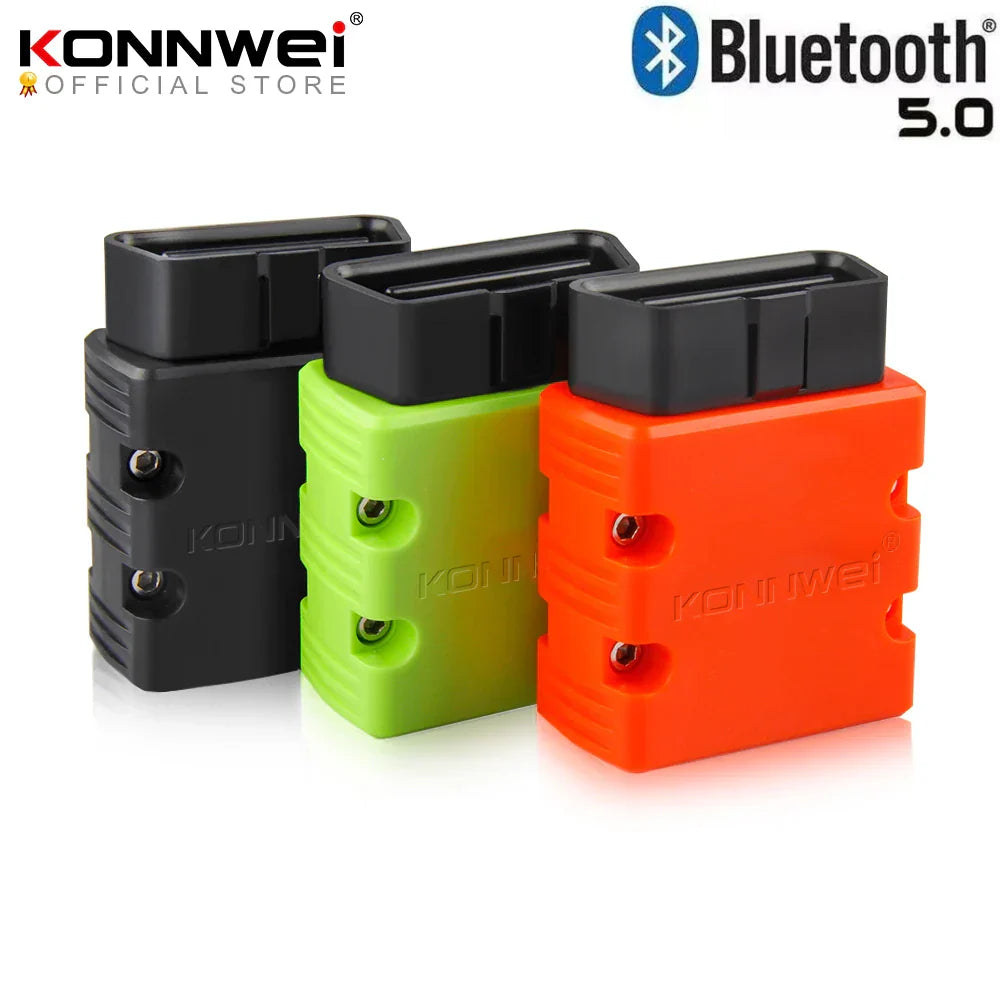 KONNWEI KW902 Elm327 V1.5 Newest Bluetooth-5.0 OBD2 Elm