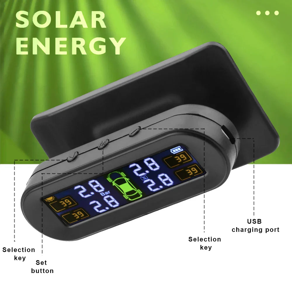 Tire Pressure Monitoring System Temperature Warning Fuel Save