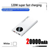 50000mAh Sufficient Capacity Power Bank 120W Super Fast