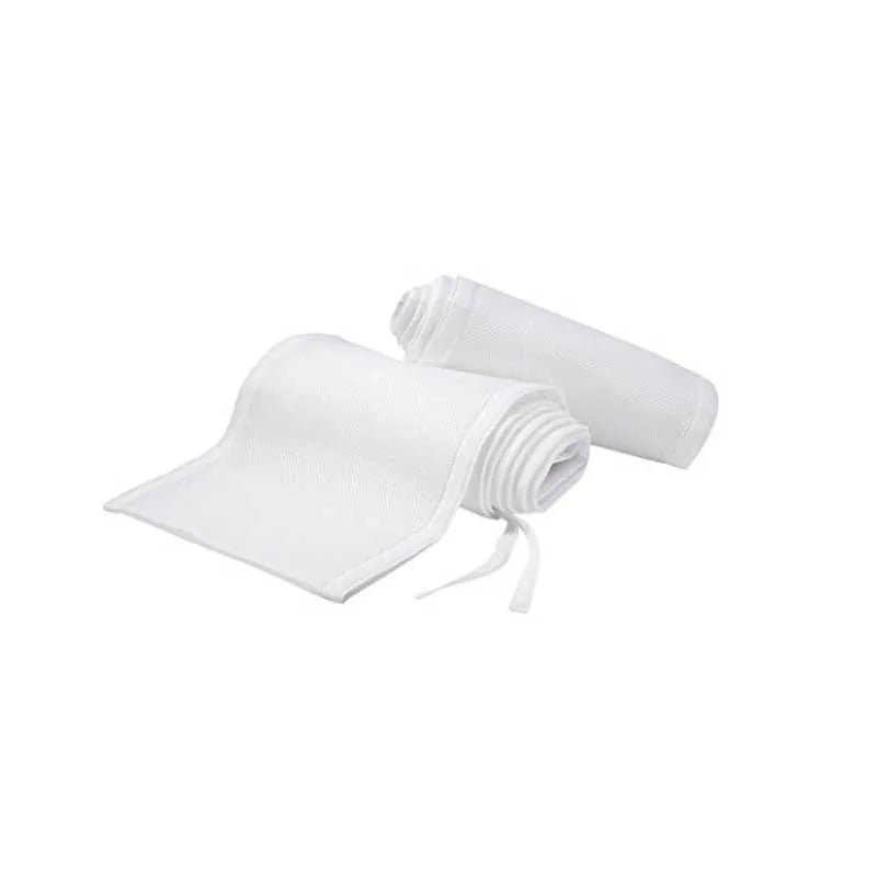 2Pcs/Set Baby Mesh Crib Bumper Liner Breathable Summer