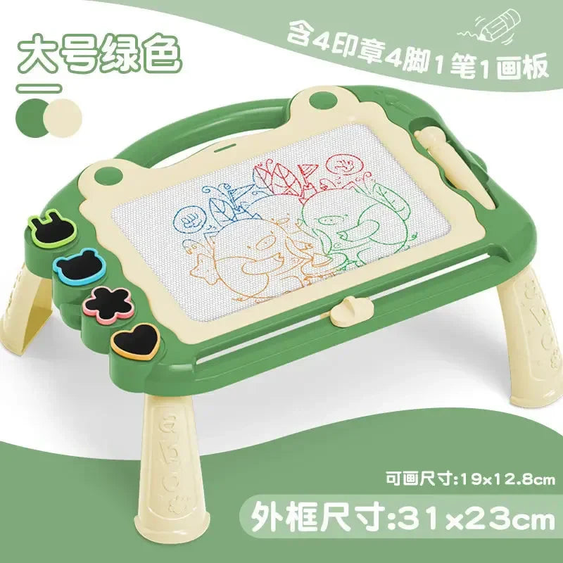 Montessori Toys Baby Magnetic Blackboard Learning Paint Magnetic