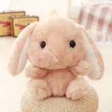 Cute Furry Rabbit Plush Doll Backpack Stuffed Kids