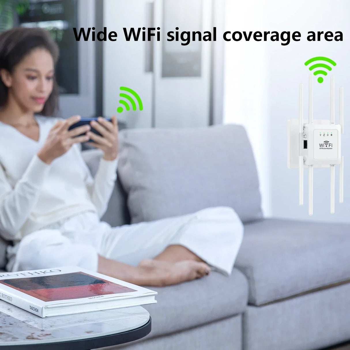 300Mbps WiFi Repeater WiFi Extender Amplifier WiFi Booster