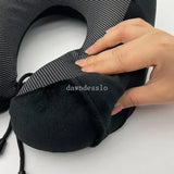 Memory Foam U-shaped Neck Pillow Soft Travel Pillow