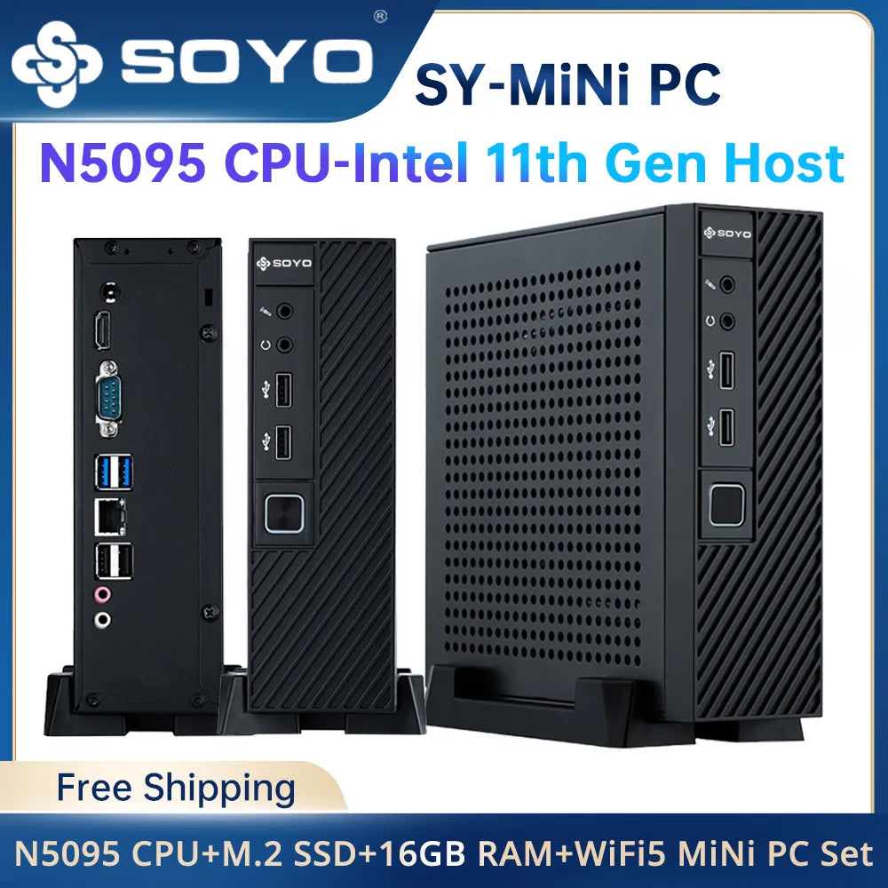 SOYO New Mini PC N5095 Intel 11th 8GB