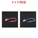 2~60PCS Pacifier Chain Pacifier Clip Silicone Molar Chain