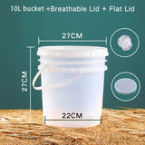 Home With Airlock Brewing Container Fermentation Beer Bucket