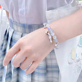 Sanrio Anime Summer Clear Jade Osmanthus Dog Bracelet
