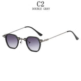 Small Punk Sunglasses For Men Vintage Steampunk Sunglasses