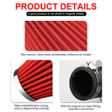 NIBBI Motorcycle Air Filter 4248mm Universal Carburetor Bend