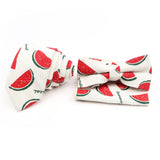 Men Linen Plant Ainmal Ties Set Pocket Handkerchief