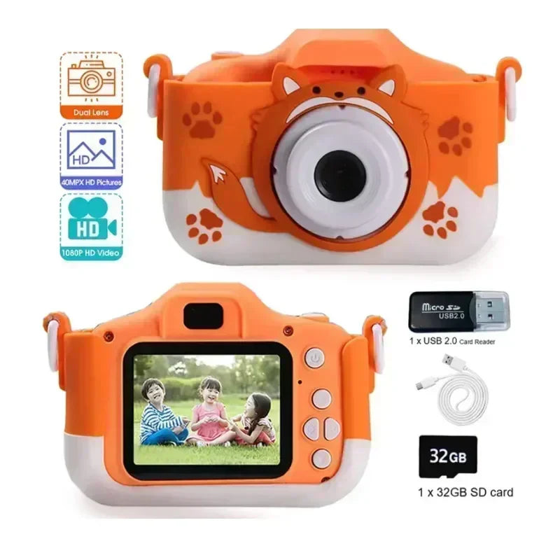 Kids Digital Camera HD 1080P 20MP with USB