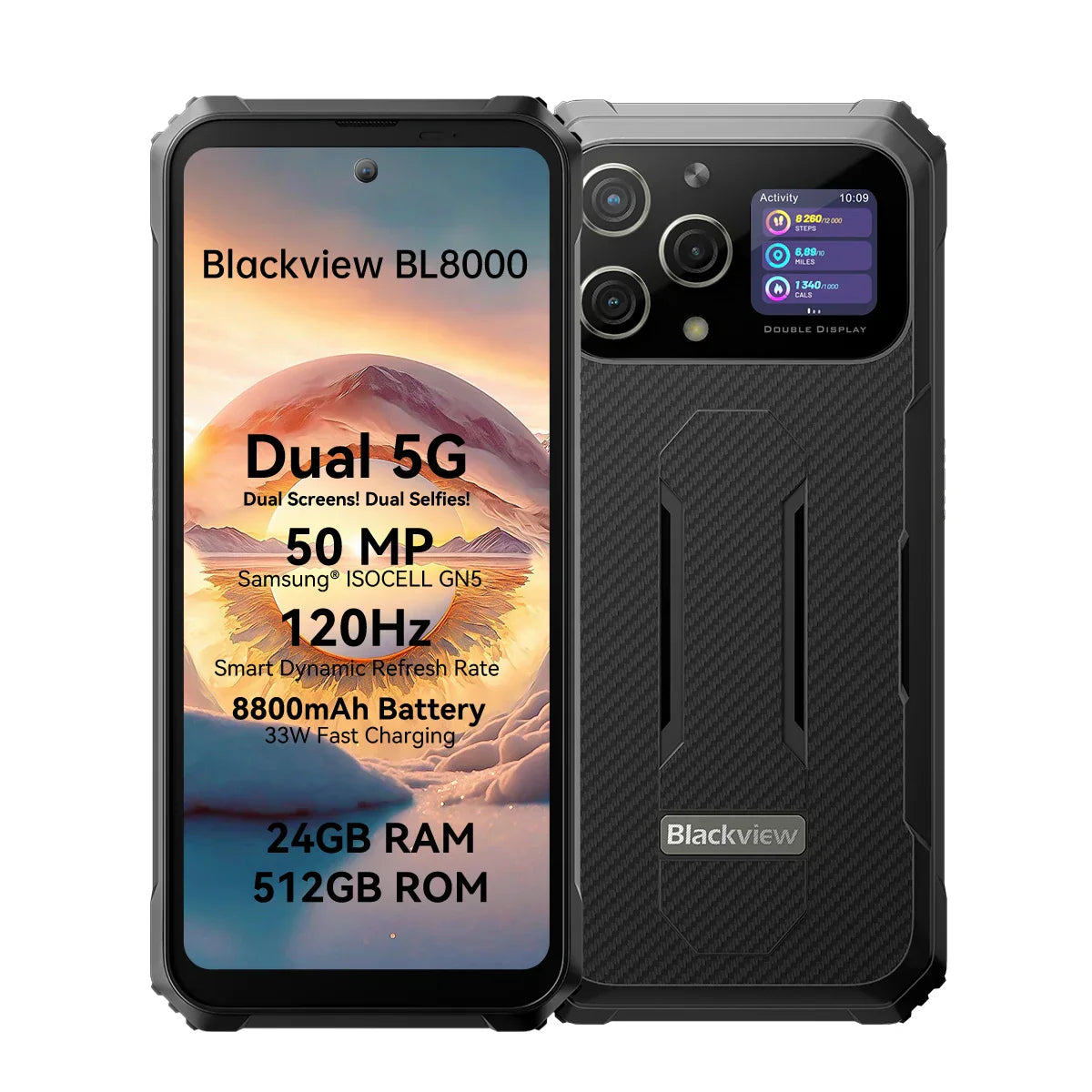 [World Premiere] Blackview BL8000 5G Rugged Smartphone 6.78"