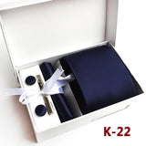 6piece Set Classic Printed DotsTies for Men Kerchief