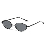 Vintage Unique Brown Cat Eye Sunglasses Women Design