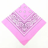 Fashion Bandana Kerchief Head Square Scarves Print Handkerchief