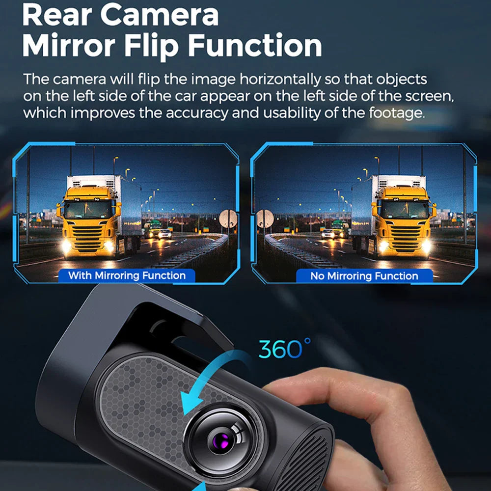 Upgrade AZDOME Car DVR M550 Pro Dash Cam