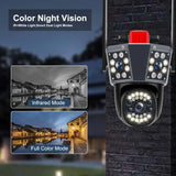 6K 12MP WIFI IP Outdoor Camera 8X Zoom
